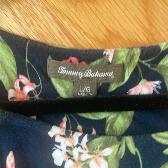 Tommy Bahama Green and Pink Maxi Dress - Picture 2 of 4